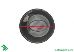 Borchia centrale coprimozzo ruota per cerchio Quad Atv Polaris (3)